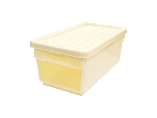 Ящик для хранения с боковой дверцей 12 л слоновая кость  2590